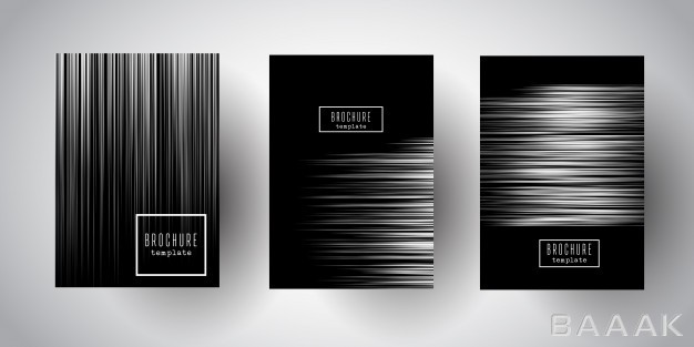 بروشور-خاص-Silver-striped-brochure-designs_2813639