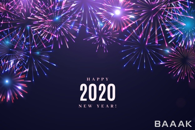 پس-زمینه-زیبا-و-جذاب-Fireworks-new-year-2020-background_327482666