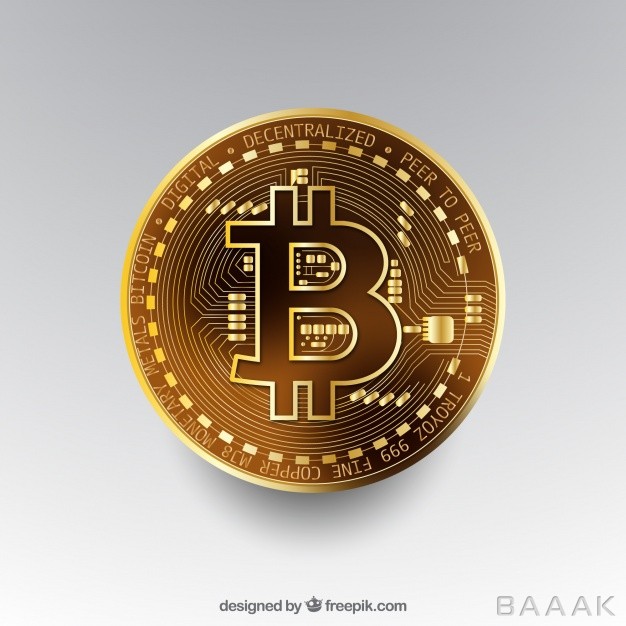 پس-زمینه-زیبا-و-خاص-Bitcoin-background-with-golden-coin_661791586