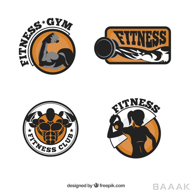 لوگو-خاص-Fitness-logo-collection_318862545