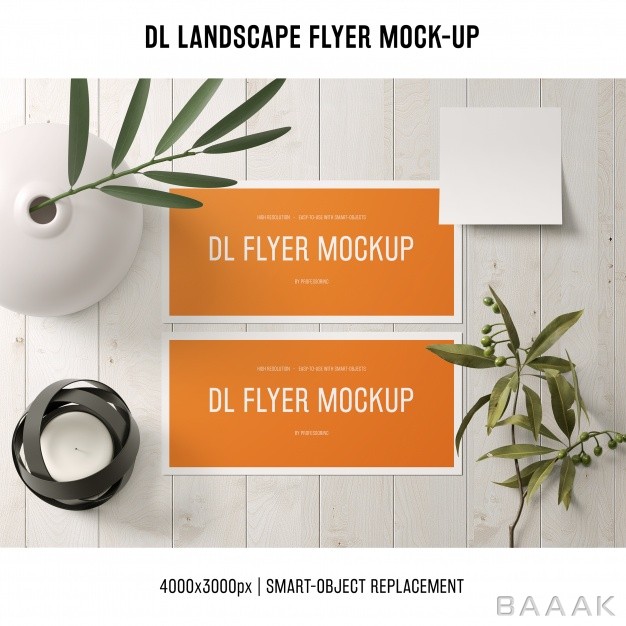 تراکت-خاص-Dl-landscape-flyer-mockup-with-plants_693479136