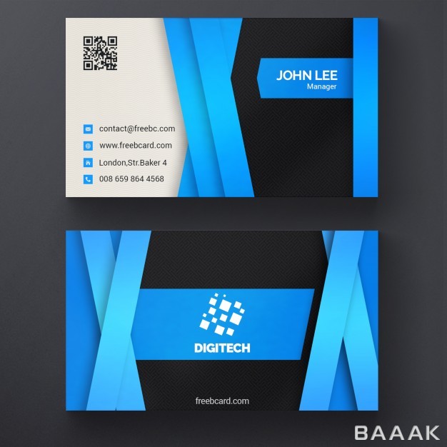 کارت-ویزیت-پرکاربرد-Blue-corporate-business-card-template_1063671