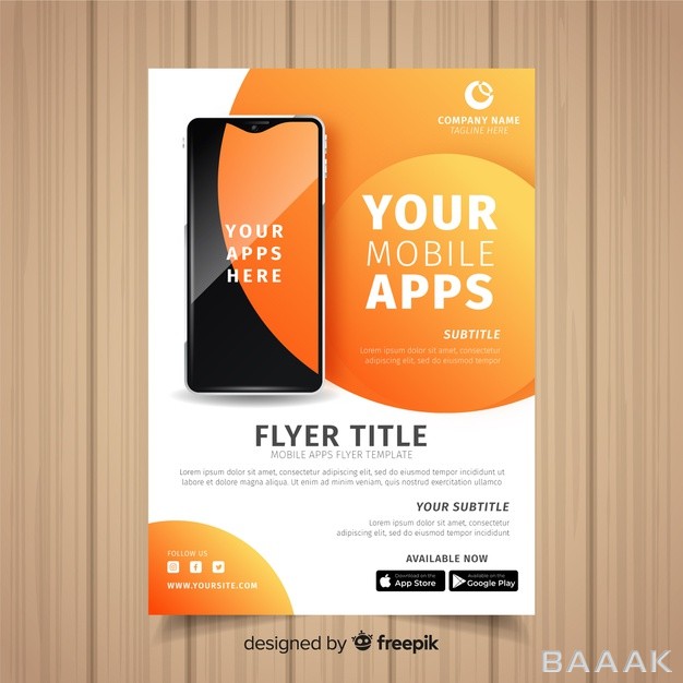 تراکت-جذاب-و-مدرن-Mobile-app-flyer-template_548161795