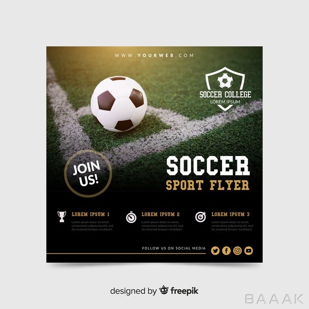 تراکت-خاص-و-مدرن-Soccer-sport-flyer-with-photo_147784386