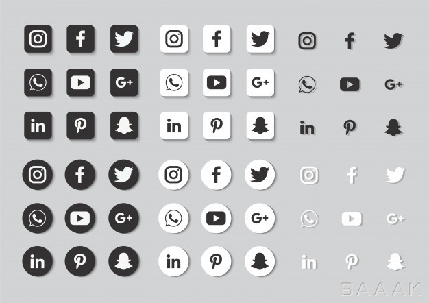 پس-زمینه-مدرن-و-خلاقانه-Social-media-icons-set-isolated-gray-background_118617643