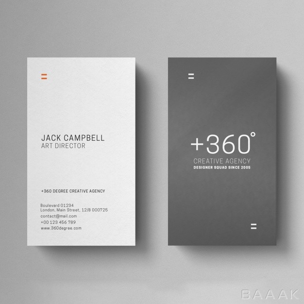 کارت-ویزیت-زیبا-و-جذاب-Modern-business-card-template_1658332