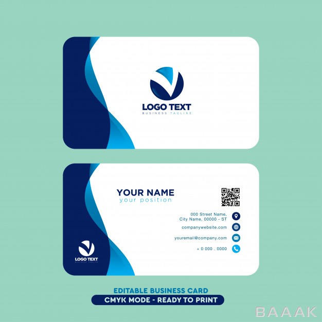 کارت-ویزیت-مدرن-و-خلاقانه-Modern-professional-business-card_1538862