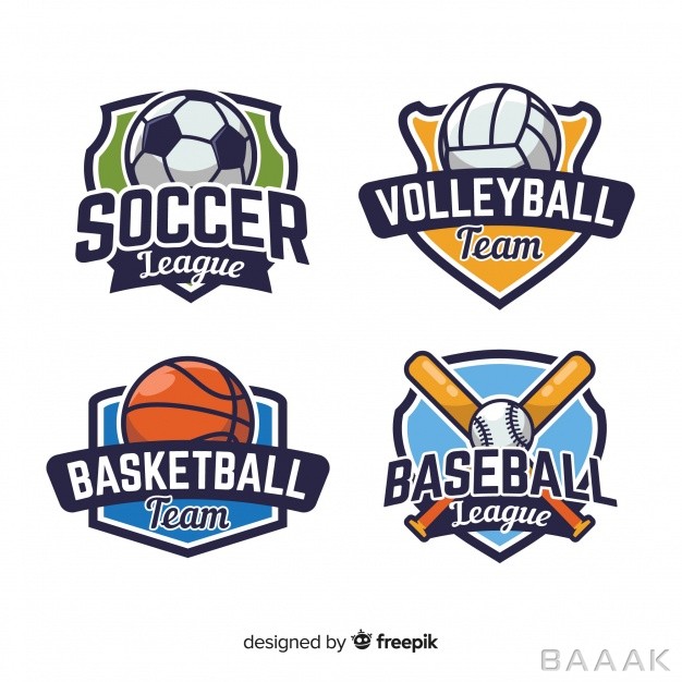 لوگو-مدرن-و-جذاب-Modern-set-abstract-sports-logos_3211043