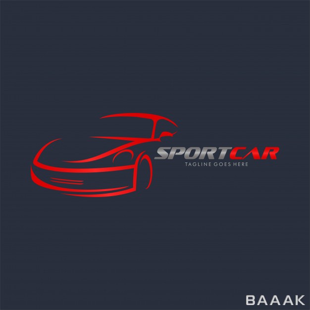 لوگو-جذاب-Modern-silhouette-sport-car-logo-icon-automotive-logo_1427397