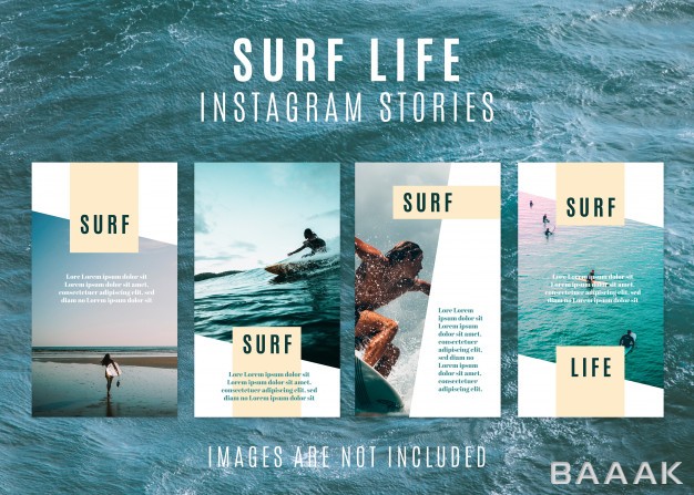 اینستاگرام-زیبا-Modern-surf-template-instagram-stories_449843289