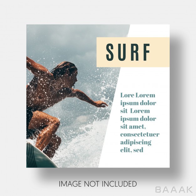 اینستاگرام-زیبا-Modern-surf-template-instagram_670224536