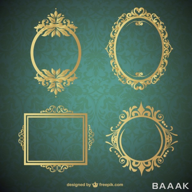 قاب-زیبا-و-جذاب-Golden-frames-collection_185725693