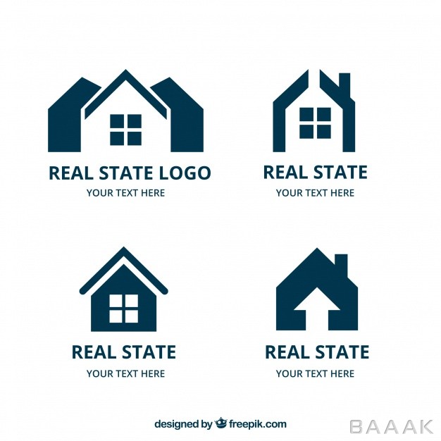 لوگو-خاص-Collection-real-estate-logos_182333324