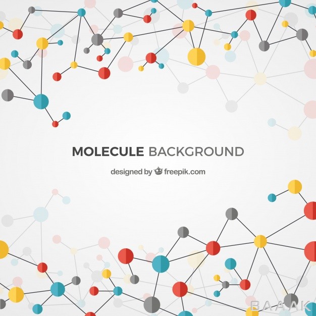 پس-زمینه-خاص-و-مدرن-Polygonal-background-colored-molecules_535455618