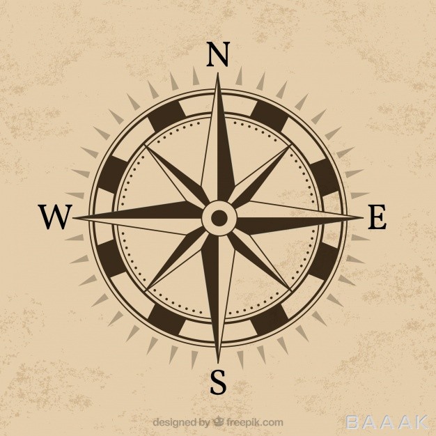 پس-زمینه-خاص-و-مدرن-Compass-design-with-brown-background_336000307