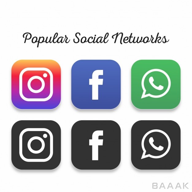 آیکون-فوق-العاده-Popular-social-networking-icons_160051163