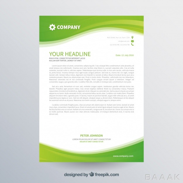 بروشور-جذاب-و-مدرن-Corporate-brochure-with-green-shapes_1257918