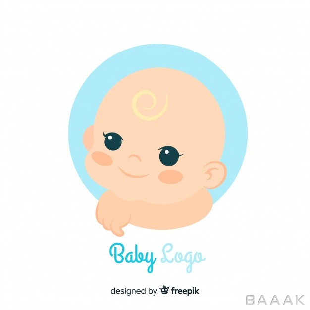 لوگو-مدرن-و-خلاقانه-Lovely-baby-shop-logo-template_3455766