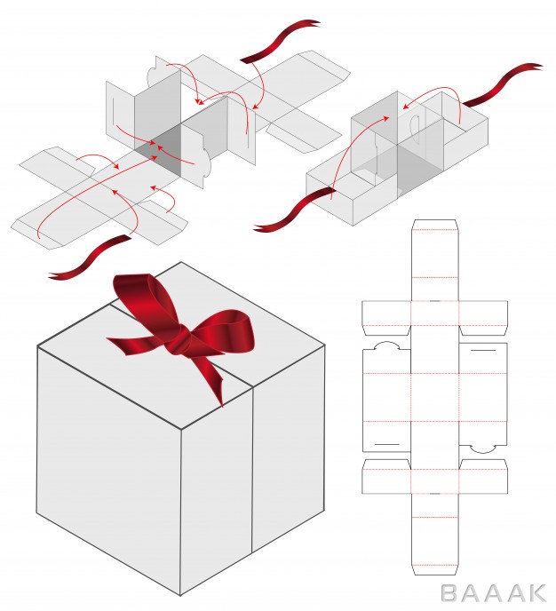 موکاپ-زیبا-و-جذاب-Box-packaging-die-cut-template-design-3d-mock-up_927075919