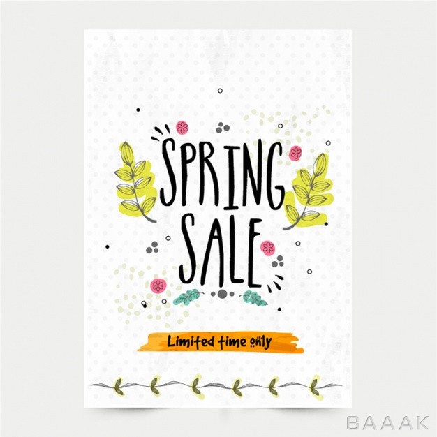 بروشور-مدرن-و-خلاقانه-Spring-sale-brochure_1042626