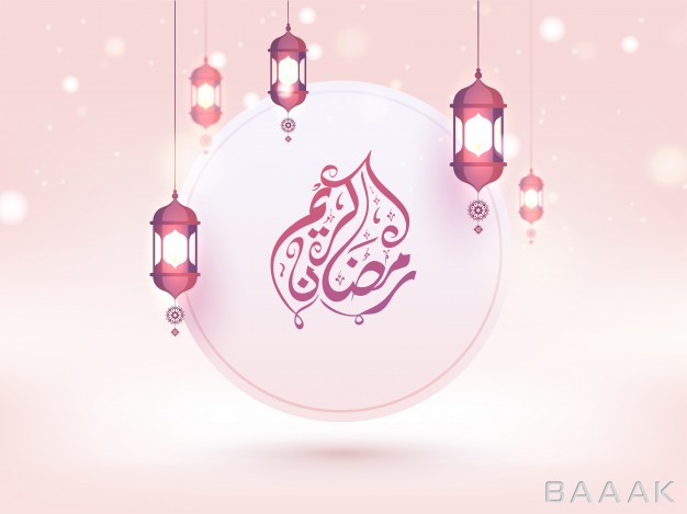رمضان-خاص-Arabic-calligraphic-ramadan-kareem-with-lanterns_900933426