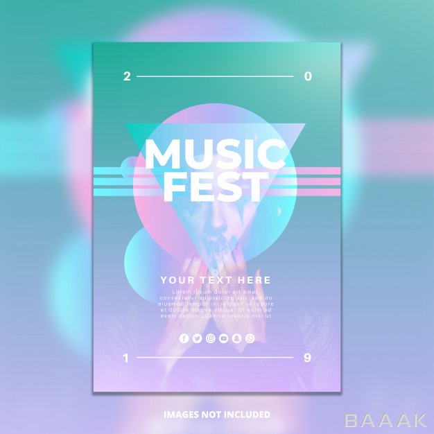 پوستر-پرکاربرد-Gradient-music-festival-poster-template_541033616