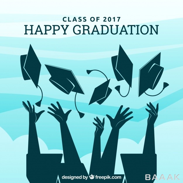 پس-زمینه-خلاقانه-Graduation-background-with-graduate-silhouettes_395024753