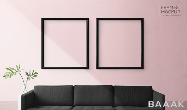 قاب-فوق-العاده-Frames-pink-wall_265900596