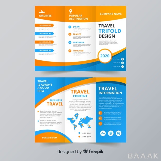 تراکت-خلاقانه-Travel-trifold-flyer-template_623959472