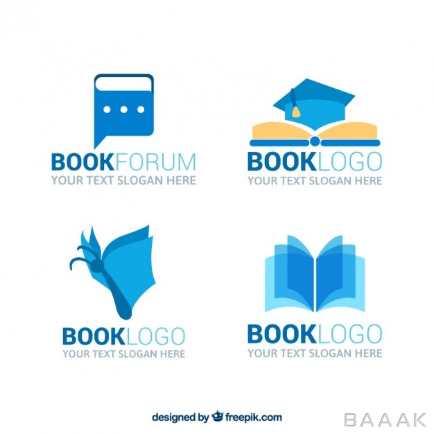 لوگو-زیبا-و-خاص-Great-book-logos_1035853