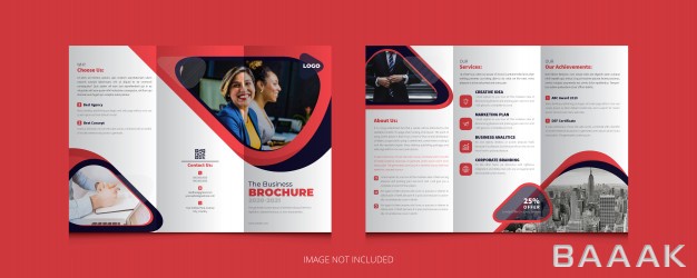 بروشور-زیبا-Creative-business-trifold-brochure-template_5973270