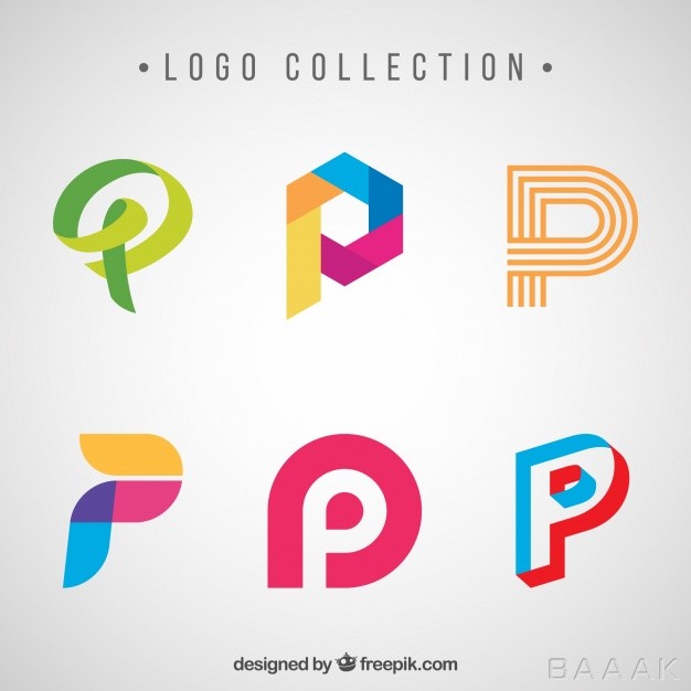 لوگو-پرکاربرد-Creative-logos-letter-p-pack_1193340
