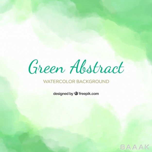 پس-زمینه-مدرن-و-خلاقانه-Green-abstract-background-watercolor-style_700022571