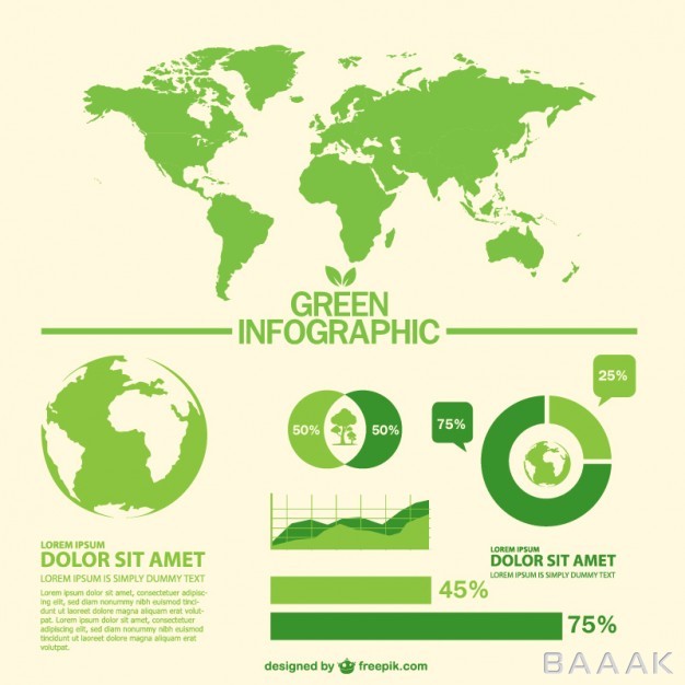 اینفوگرافیک-مدرن-و-جذاب-Green-world-infographic-vector_716139