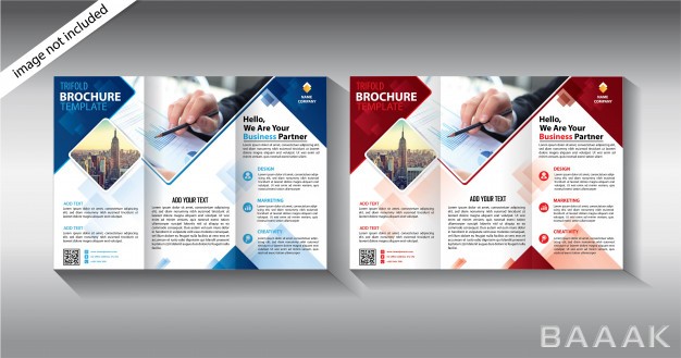 بروشور-زیبا-Brochure-trifold-template-promotion-business_5339890