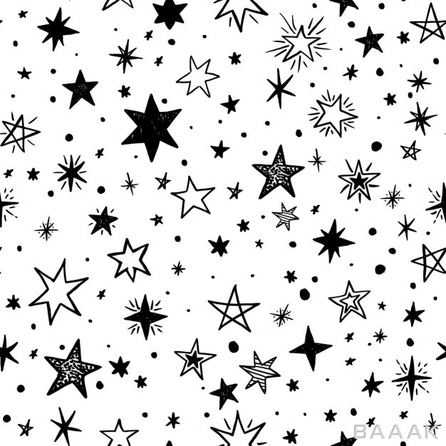 پس-زمینه-خاص-و-خلاقانه-Star-pattern-white-background_155244800