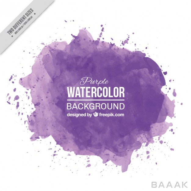 پس-زمینه-خاص-و-خلاقانه-Purple-watercolor-splashes-background_248079043