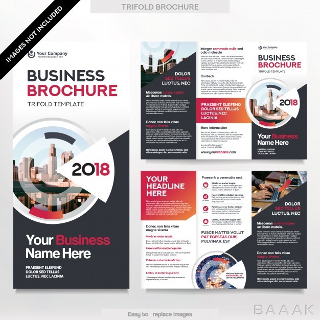 بروشور-پرکاربرد-Business-brochure-template-tri-fold-layout-corporate-design-leaflet-with-replacable-image_1295201
