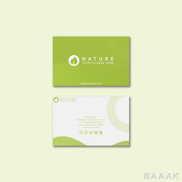 کارت-ویزیت-زیبا-Business-card-template-with-beauty-concept_4592881