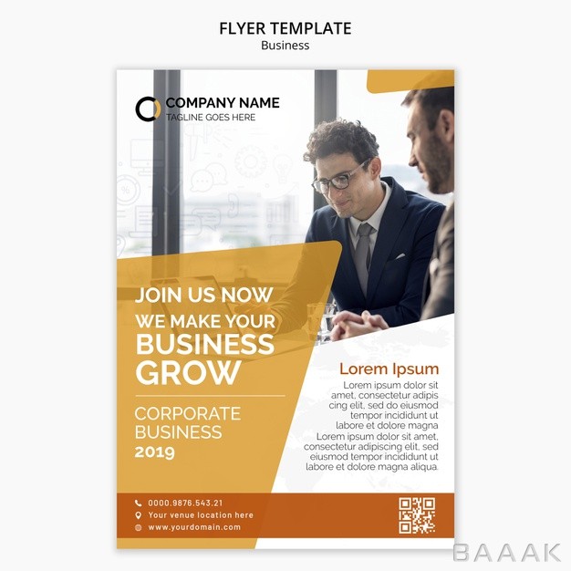 تراکت-مدرن-Business-flyer-template_891826154