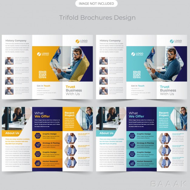 بروشور-زیبا-Business-trifold-brochure-design_3966448
