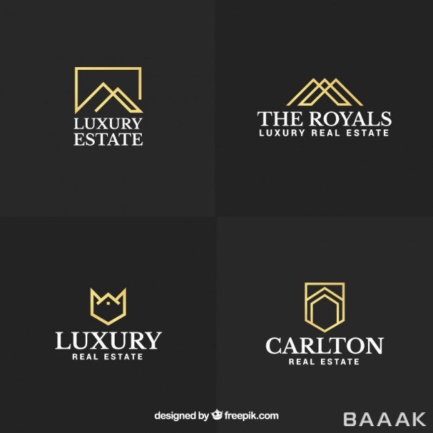 لوگو-خاص-Luxury-elegant-real-estate-logotypes_860598