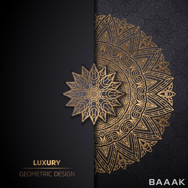 پس-زمینه-جذاب-Luxury-ornamental-mandala-design-background-gold-color_466813462