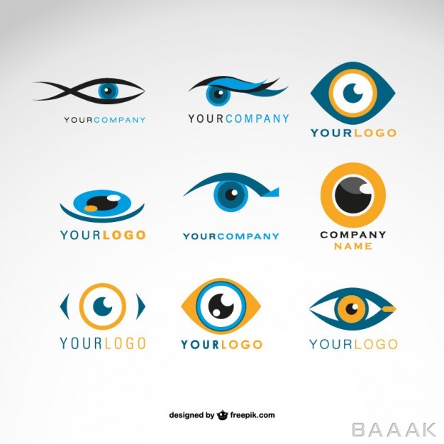 لوگو-خلاقانه-Eyes-logos_715163
