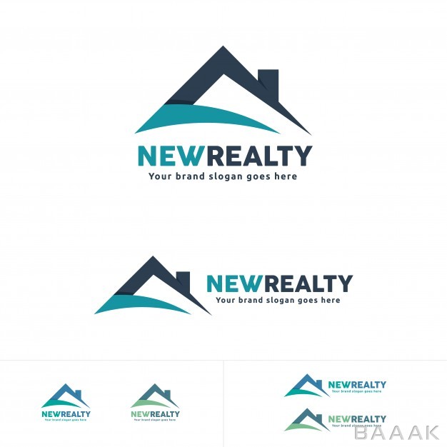 لوگو-خاص-و-خلاقانه-Real-estate-logo-house-roof-symbol-residential-brand_414098770