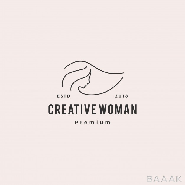 لوگو-خاص-و-مدرن-Woman-logo-vector-icon-illustration-line-outline-monoline_4326856