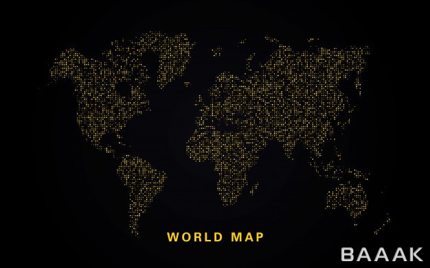 تصویر-وکتوری-از-نقشه-جهان-با-استفاده-از-پیکسل-های-نوری_737220949