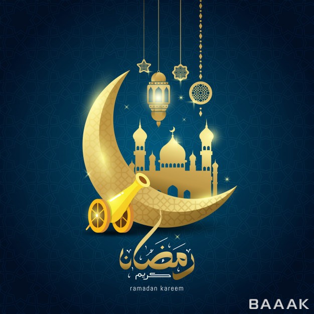 رمضان-مدرن-و-خلاقانه-Ramadan-kareem-islamic-greeting-card_448852558