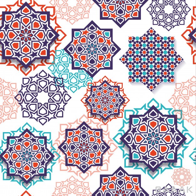 پترن-زیبا-Seamless-pattern-islamic-geometric-art_214324391