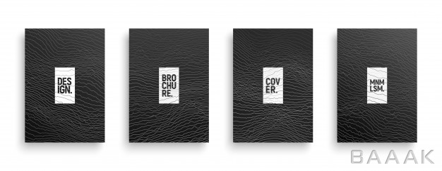 بروشور-خاص-Tech-minimalist-style-brochure-covers-set_6103781